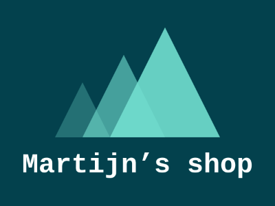Pay in3 terms at Martijn's shop